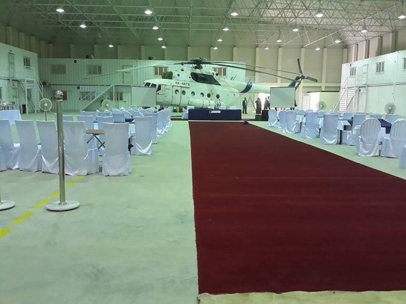 Afganistan Kabil Helikopter HangarıAfganistan